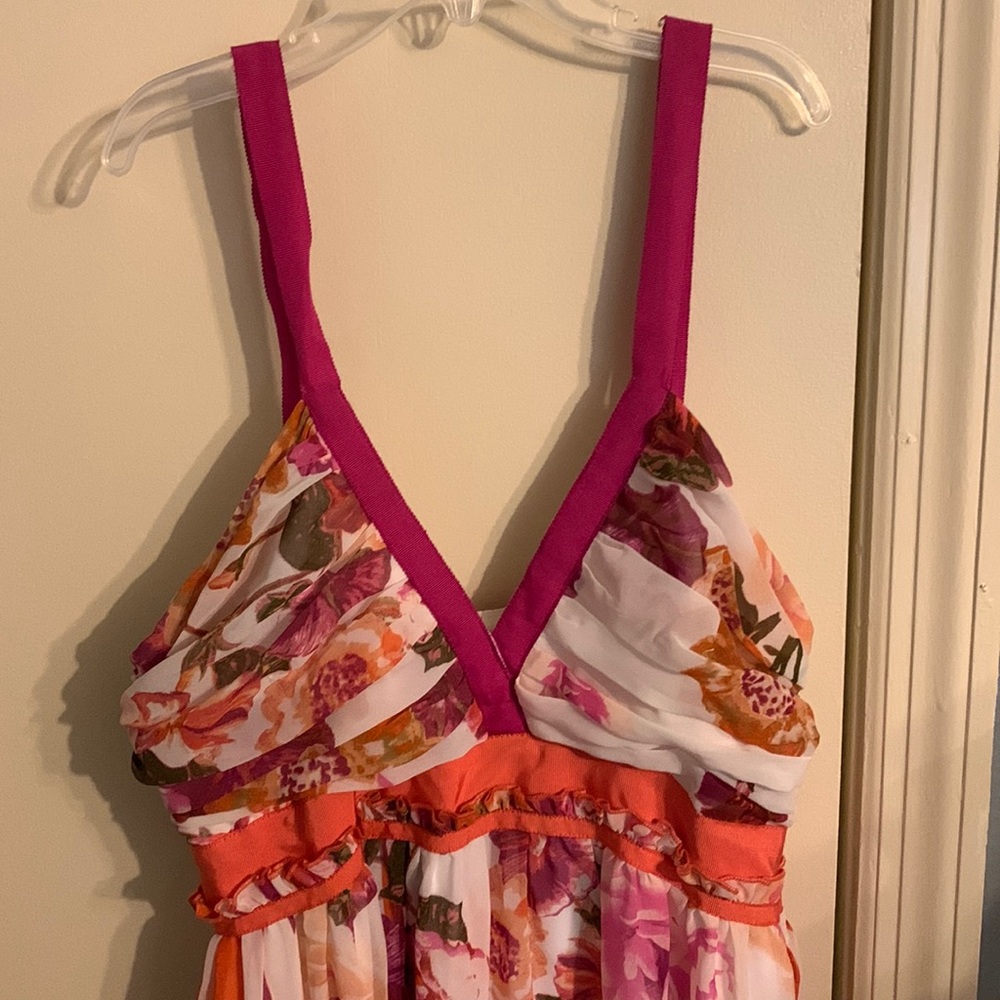 Colorful maxi sun dress
